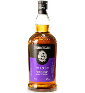 Springbank 18 Year Old Single Malt